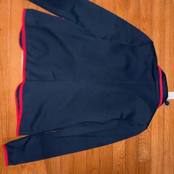 Brooks Brothers Dark Blue Blazer with Red Accents - Picture 3 of 3